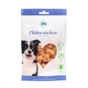 חטיף לכלב פור לייף נגיסי עוף ואורז 70 גרם