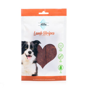 חטיף לכלב פור לייף רצועות כבש 70 גרם