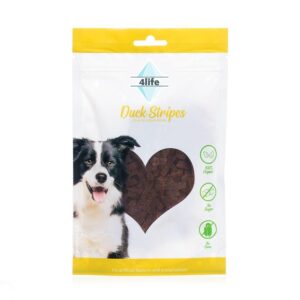 חטיף לכלב פור לייף רצועות ברווז 70 גרם