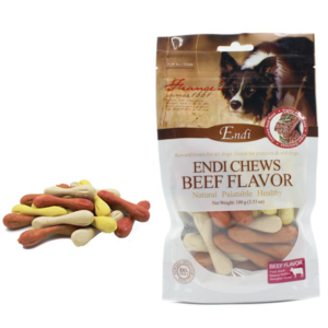 אנדי - חטיף דנטלי לכלב - עצמות בקר 100 גרם
