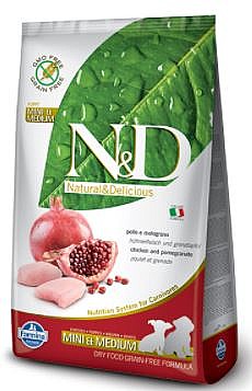 מזון יבש לגורים נטורל דלישס ללא דגנים עוף 12 ק"ג