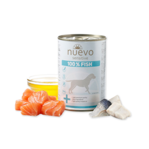 נואבו - שימורים לכלב - דגים 400 גרם