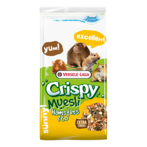 Crispy Muesli קריספי מוזלי 2.75 ק"ג תערובת מזון לאוגרים