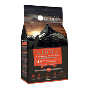מזון יבש לכלב בלאק אולימפוס עוף מקסי 12 ק''ג