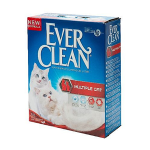 חול לחתול אוור קלין אדום מולטי קט למספר חתולים