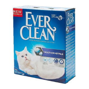 חול לחתול אוור קלין סגול מולטי קריסטל ללא בישום 10 ליטר