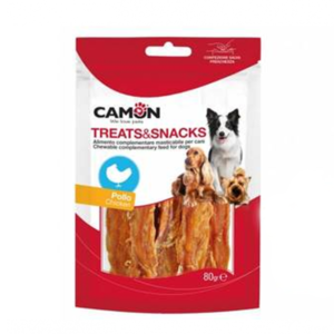 camon - חטיף לכלב - רצועות עוף 80 גרם