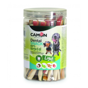 camon - חטיף דנטלי לכלב לכלב - מקלות מסולסלים 400 גרם
