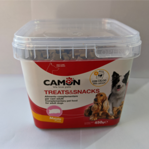 קמון - מארז חטיפי מיני בצורת כוכבים 450 גרם בטעם חזיר