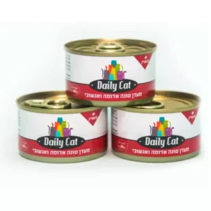 מזון לחתול דייליקט מעדן אנשובי טונה אדום