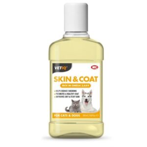 תוסף מזון דרמה שמן דגים לכלבים וחתולים 250 מ"ל