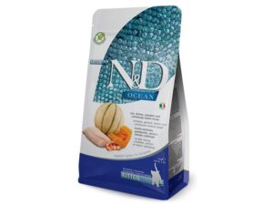 מזון יבש לחתול גור נטורל אנד דלישס דלעת ומלון ללא דגנים 5 ק"ג