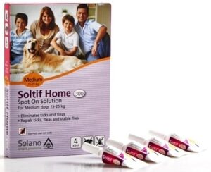 סולטיף הום 5 אמפולות לכלב במשקל 15-25 ק"ג