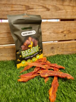 חטיף רצועות חזה ברווז