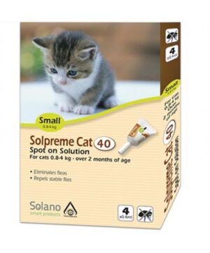 סולאנו סולפרם 5 אמפולות לחתול במשקל 0.84-4 ק"ג