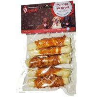 מקל דנטלי עוף 5 יחידות במארז